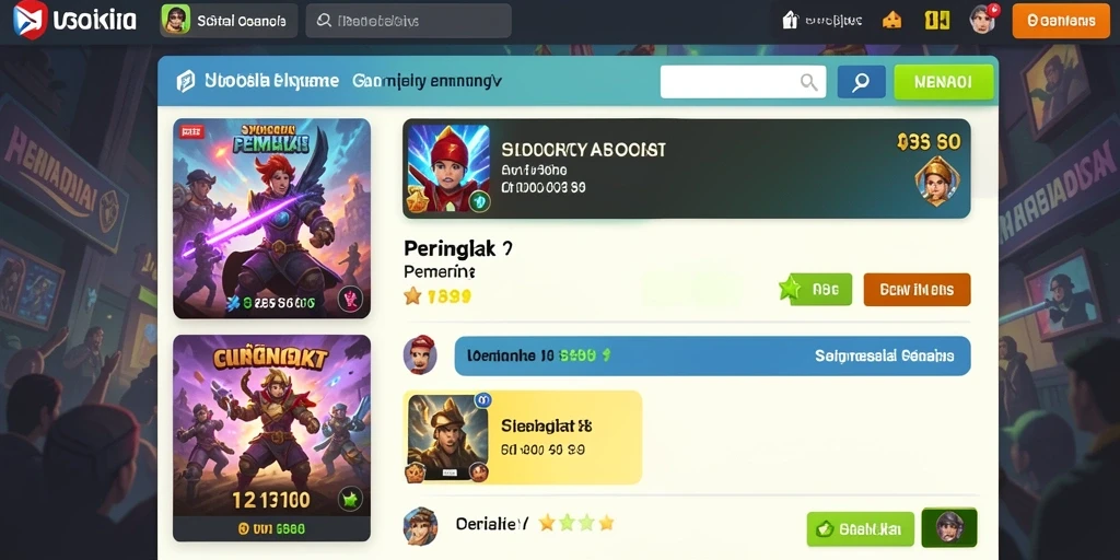 Gambar menunjukkan fitur kustomisasi karakter yang menarik.