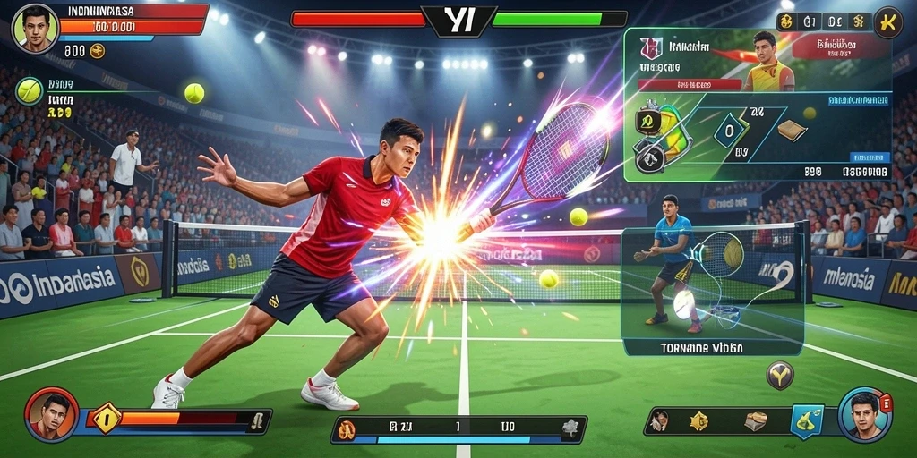 Screenshot level baru yang penuh tantangan.