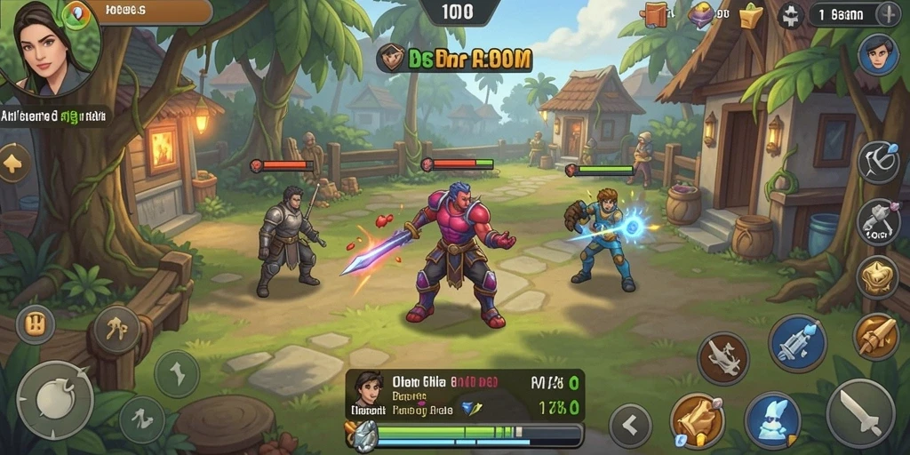 Pengguna bersaing dalam mode multiplayer RPRR.